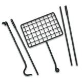 Lord & Field Swinging Bushcraft Grill Set w/ Waxed Canvas Carrying Case